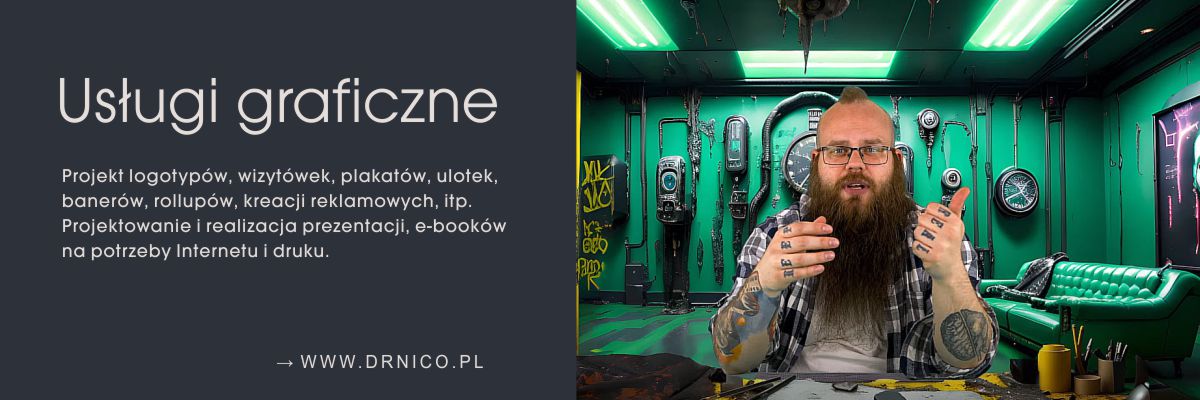 Usługi graficzne - baner reklama